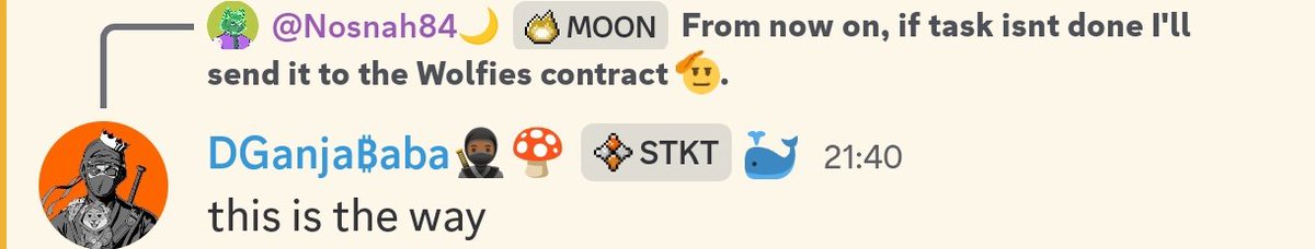 In <a href="/wolfswapdotapp/">Wolfswap | Swap & Earn</a> 
YOU WIN WE WIN
WE WIN YOU WIN.

Now in game nights,
YOU LOOSE, WE ALL WIN 🎉🎉🎉

AWOOOOOOOOOO