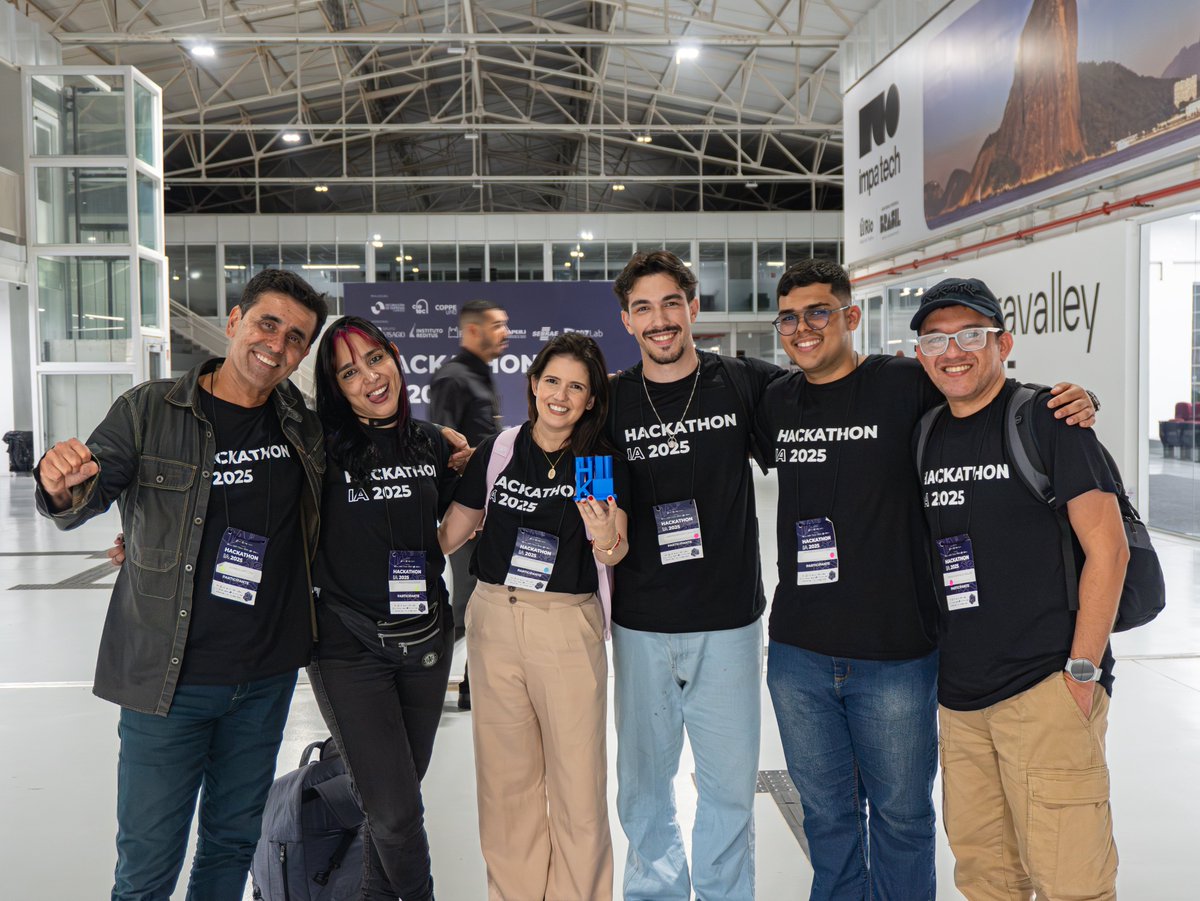 Uma equipe multidisciplinar, com participação da aluna de mestrado Jéssica de Andrade, do Programa de Engenharia Biomédica da <a href="/CoppeUFRJ/">Coppe UFRJ</a>, conquistou o HKIA2025, hackathon de Inteligência Artificial voltado à saúde pública do Rio de Janeiro: abrir.link/WlDUZ