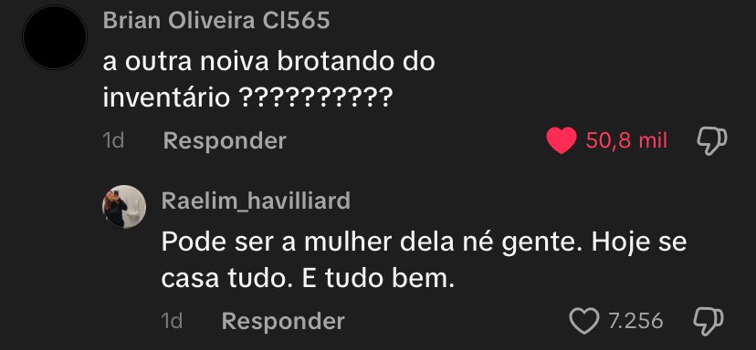 se casa tudo. e tudo bem.