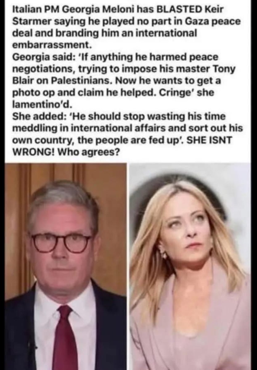 SteveMacki7084's tweet photo. @Keir_Starmer the #InternationalEmbarrassment https://t.co/GKYXicPm5W