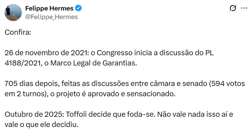 República Federativa do Brazil, 2025
