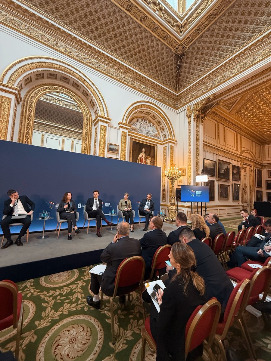 EdinKoljenovic's tweet photo. 🇬🇧 Honored to take part in the West Balkans Summit – Berlin Process Business Forum at Lancaster House, London, hosted by the UK Department for Business &amp; Trade.
As someone engaged in the Berlin Process since its very beginning, I’m proud to see the UK elevate this year’s process https://t.co/iVx3Hqzvtn