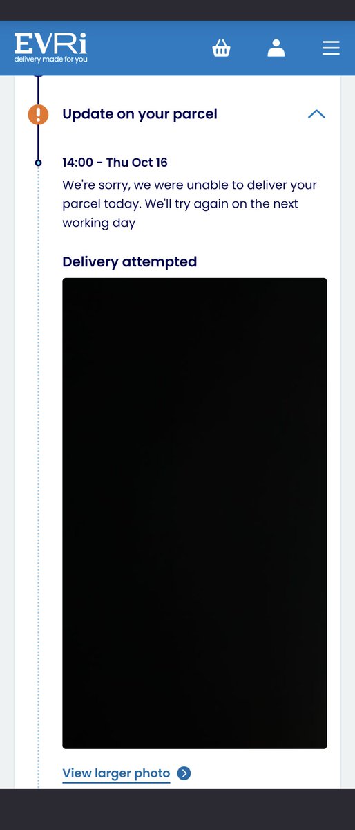 mrgfarr's tweet photo. Why is #evri so shite?
They took a week to get my parcel into a locker then just crammed it in with no regard.
And another parcel they failed to deliver to a factory full of people!
#uttercrap
#crapdeliveries
@EvriUKISupport https://t.co/dE0hpfNBqc