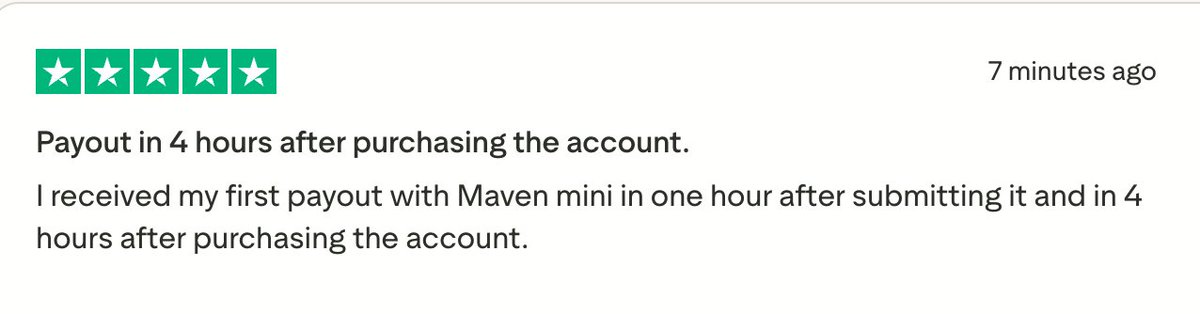 Maven_CEO's tweet image. There's two type of people. Those who doesn't understand the mini and those who get paid the same day they buy. Which one are you?
🚨 REPOST 5 x 5k on Monday given out.
✅ Payout same day you buy.
✅ No news rules.
✅ Great conditions.