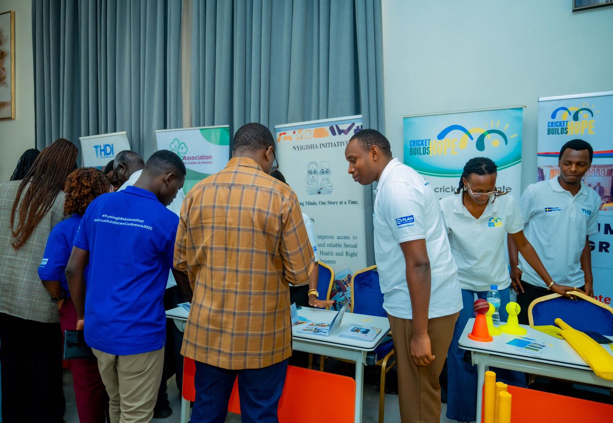 NyigishaRw's tweet photo. Today at the 6th Annual Adolescent Conference, we showcased NYIGISHA Notebooks—a youth-led tool promoting stigma-free #SRHR dialogue! 📚💬  

We invite everyone to visit our booth on Day 2 to explore how young people are leading change in #SRHR access! 🌟  
#SRHR4Adolescents https://t.co/0AZogMuRJI