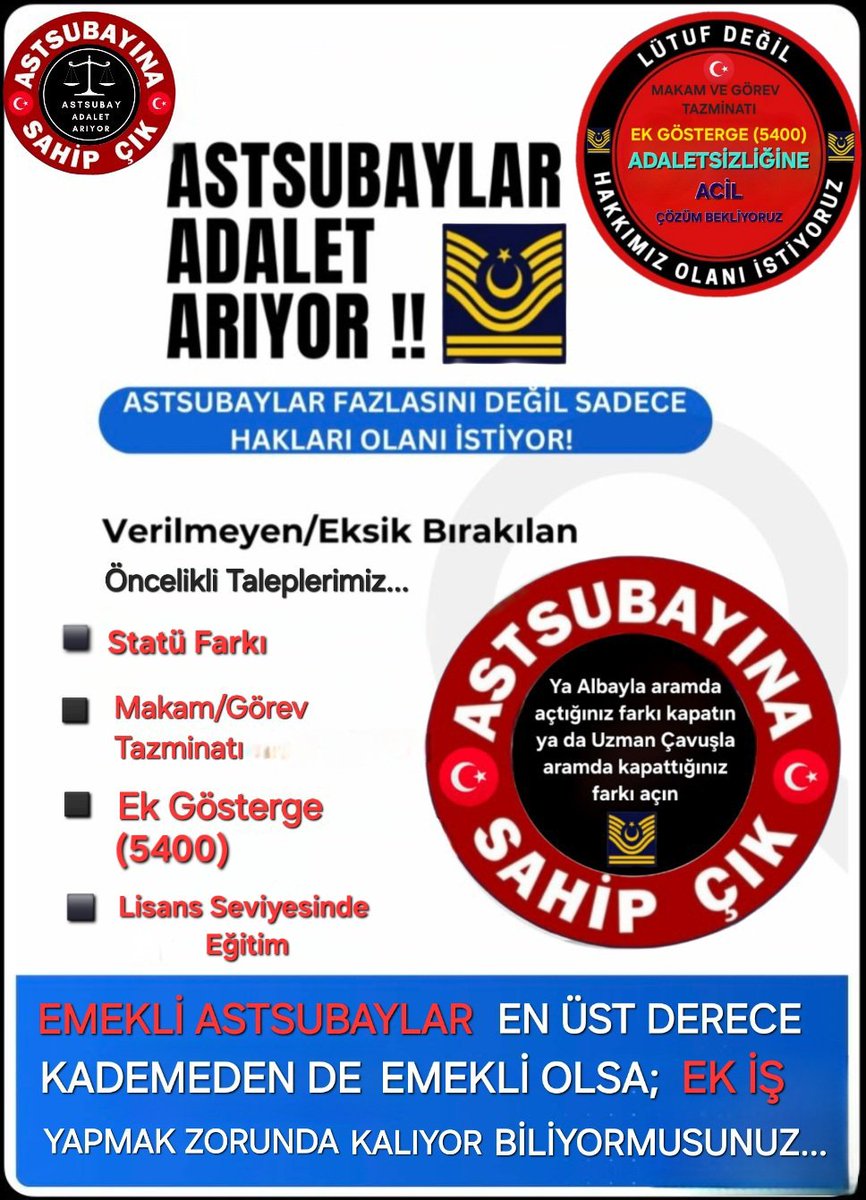 #AstsubayOnurunuİstiyor
