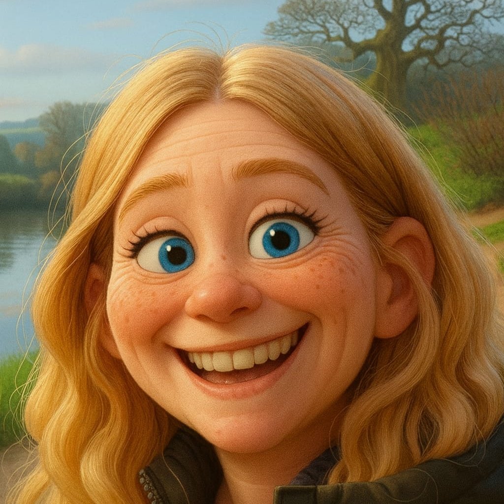 Hello everyone AI can really capture you sometimes... me as me