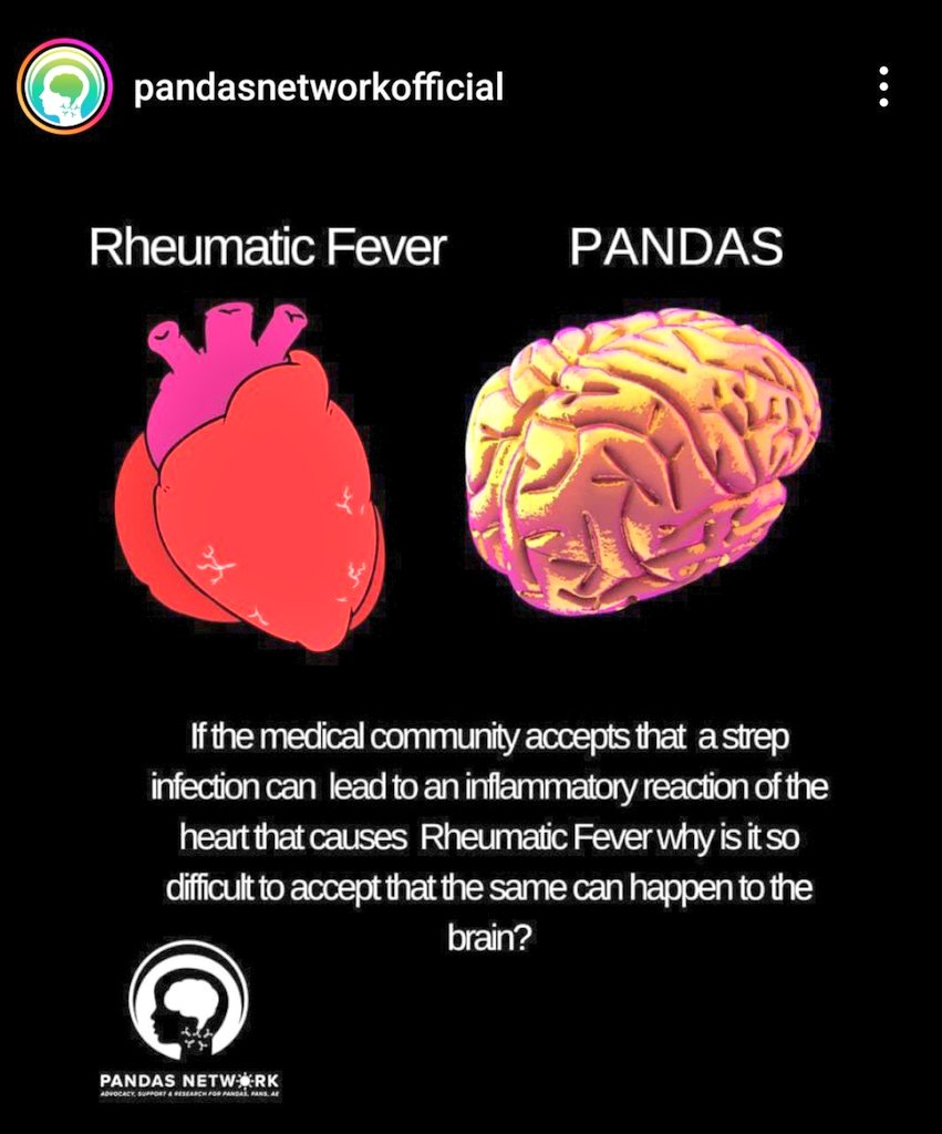 PandaMama2024's tweet image. #PansPandasHour #PANDAS #ImmuneMediated #Cardiology #RheumaticFever #Chorea
