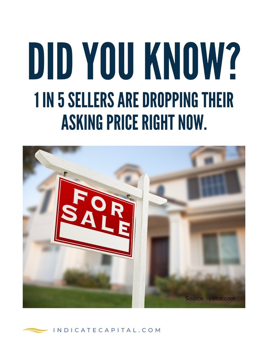 📉 1 in 5 sellers are cutting prices, giving buyers more leverage than they’ve had in years. Ready to negotiate for a better deal? DM us for the buyer tactics that are actually working right now. 🏡💬
#RealEstate #IndicateCapital #DenverRealEstate