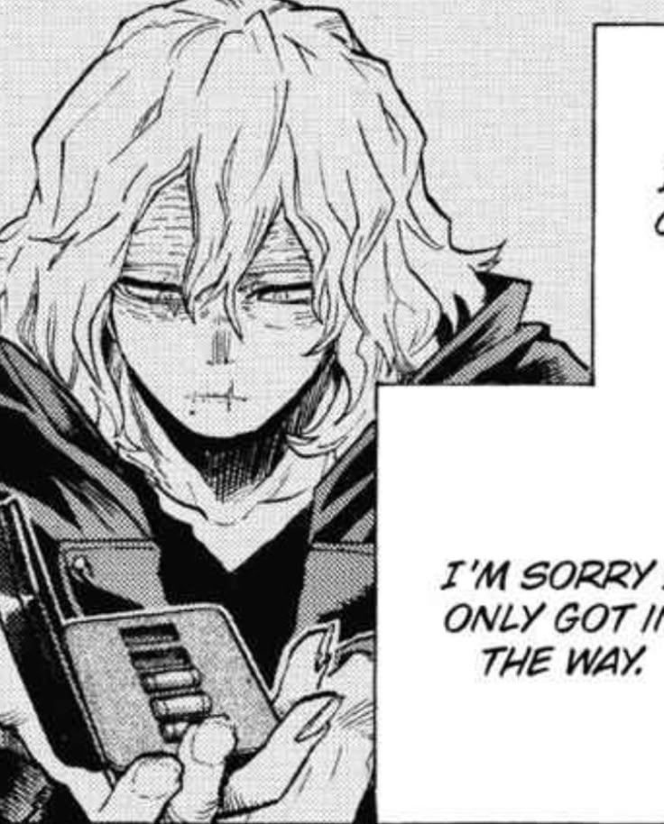 im so emotional over tomura having no eyebrows