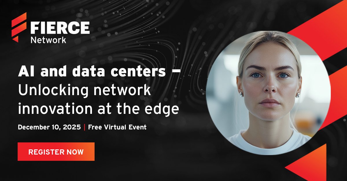 FierceNetwork_'s tweet image. The future of AI + data centers is taking shape. Join us Dec 10 (11 AM–3:30 PM ET) for a free virtual event on edge innovation, AI infrastructure & multi-cloud orchestration.
#AI #DataCenters #EdgeComputing