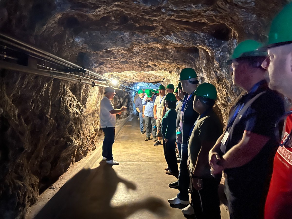 NERC_Official's tweet image. Thank you to everyone who joined us last week at #GridSecCon2025 for your support, engagement, and collaboration. Take a look at some behind the scenes photos of an incredible guided tour of the Hoover Dam.