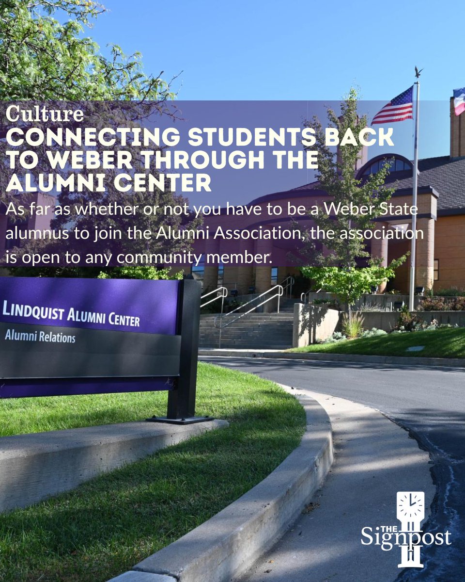 WSUSignpost's tweet image. ⬆️Read the whole story via the link in our bio!

✍️: Aisha Rucker | News Reporter, The Signpost
✍️: Luna Malagon Solorzano | Translation, the Signpost
📸: Samantha Matsuura | Photographer, the Signpost

#Thesignpost #Translation #Alumni #Weberalumni #Alumniassociation #Weberstate