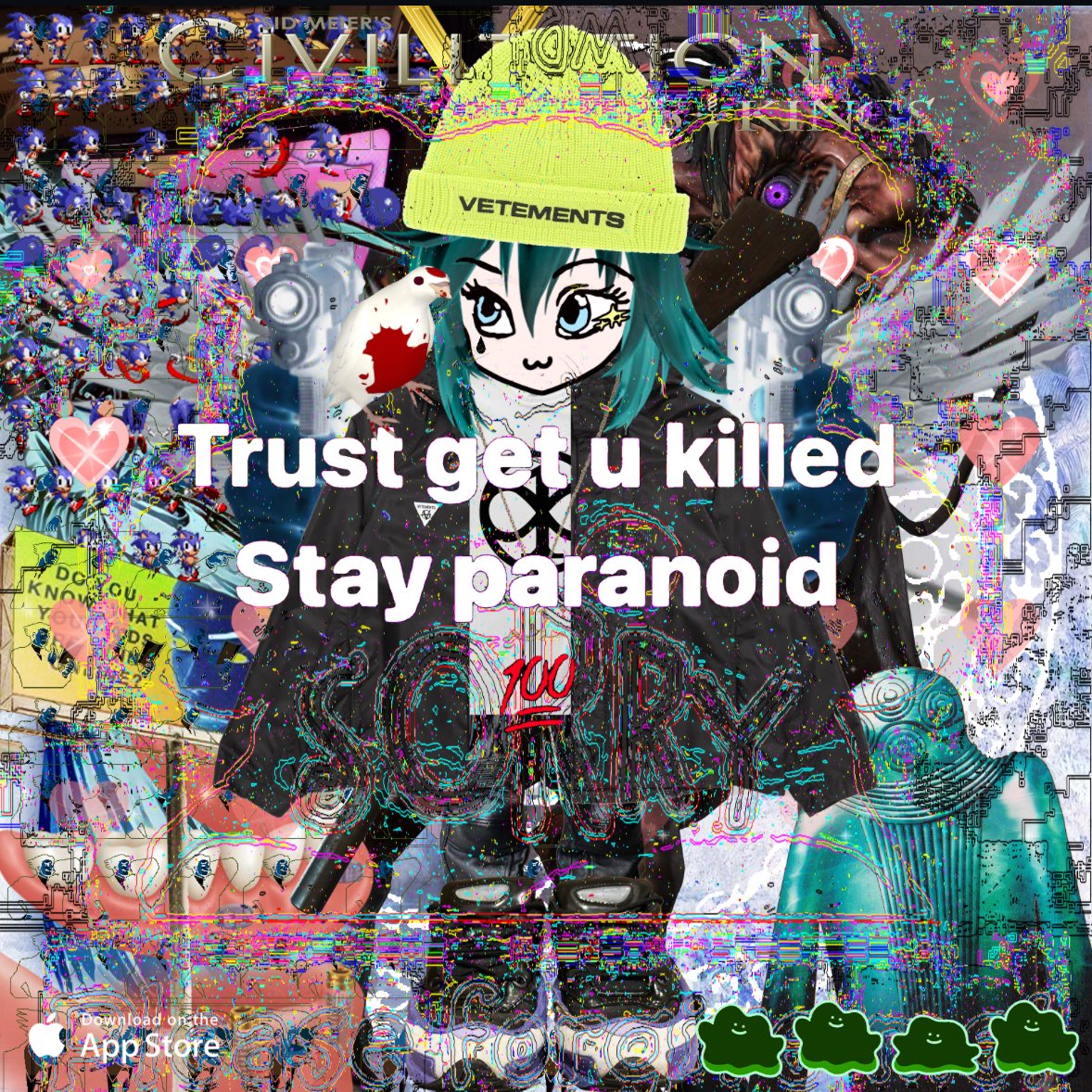 Trust get you killed
Stay paranoid

<a href="/SolfusNFT/">Solfus</a>