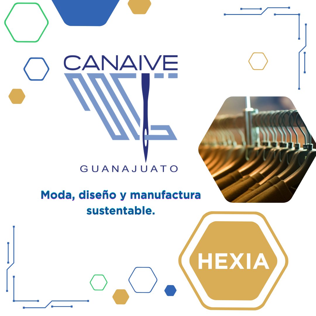 CANIETIGto's tweet image. 👗 La moda guanajuatense es sinónimo de innovación y calidad.
En HEXIA, CANAIVE Guanajuato impulsa el sector textil y de la confección, generando empleo y desarrollo con visión sustentable.
 🧵 Tejemos el futuro con estilo.
#HEXIA #CANAIVE #IndustriaTextil #ModaSustentable