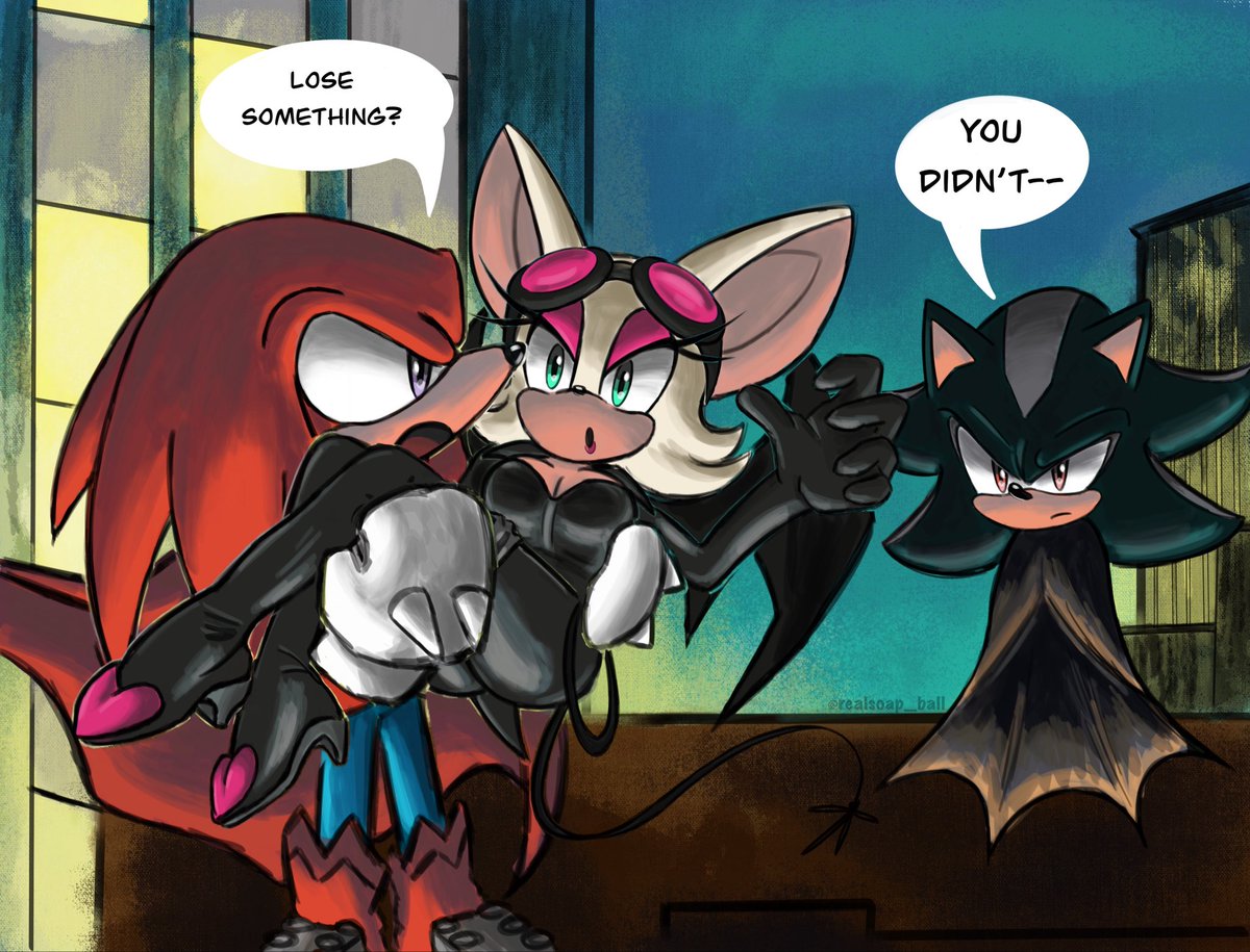 DC Crossover Redraw 

#RougeTheBat #shadowthehedegehog #Knuckles #DC #IDWSonic