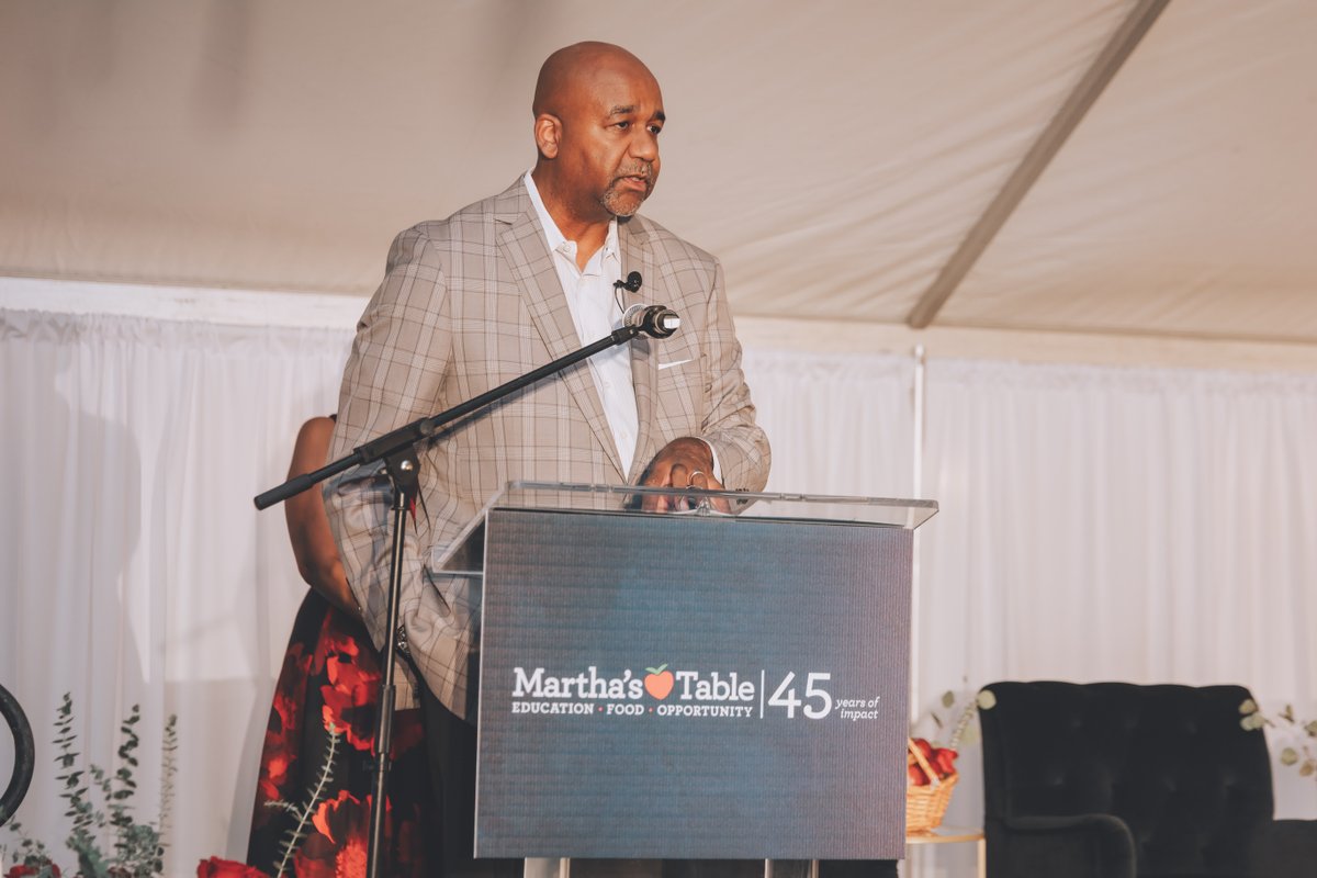 On Sunday, October 5, we gathered to celebrate 45 incredible years of Martha's Table and the unwavering commitment to ensuring that every Washingtonian has the opportunity to thrive.

Read more about our impact at the link! [marthastable.org]