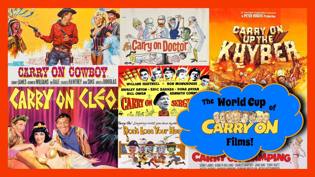 Announcing: The World Cup of Carry On Films! 🍿📽️🎬

It's the one you've all been waiting for! 31 movies. 1 gold medal. The choice is down to YOU! 🫵 Starting tomorrow Titterers... 🌟