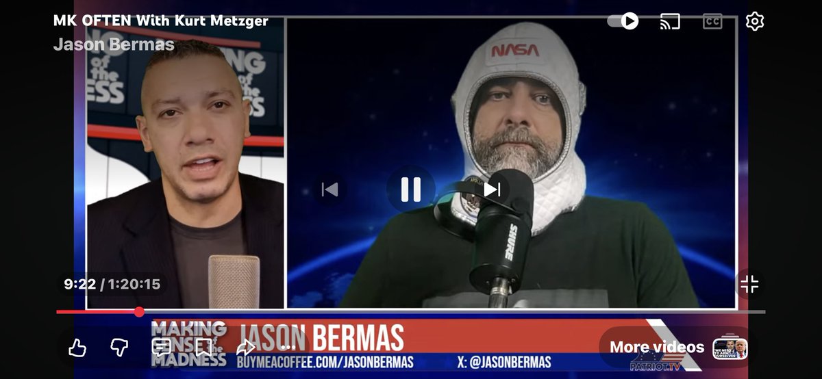 New <a href="/JasonBermas/">Jason Bermas</a> w me from space! 

youtube.com/live/vTnA98UWD… via <a href="/YouTube/">YouTube</a>