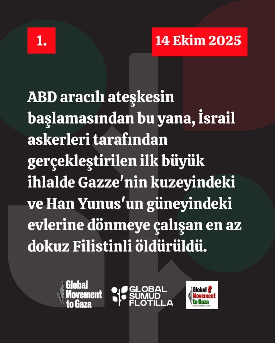 sumudanatolia's tweet image. Bu Yüzden Yelken Açtık!

14-15 Ekim 2025’e Dair Önemli Güncellemeler 

#freepalestine #gazastrip #gazzeyeözgürlük