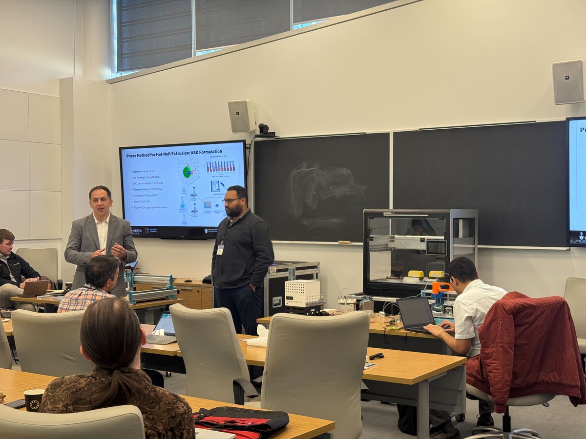 acceleration_c's tweet image. The Acceleration Consortium team joined Institut Courtois @IVADO_Qc in Montreal today to demo self-driving lab workflows in formulation, inorganic, and polymer chemistry with support from
@opentrons.