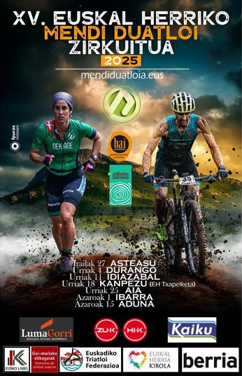 ehkirola's tweet image. ✅  KANPEZUKO IV. MENDI DUATLOIA
🗓️  Urriak 18
💥  Euskal Herriko Mendi Duatloi Zirkuitoa
#Kanpezu  #duatloia 
▶️  mendiduatloia.eus