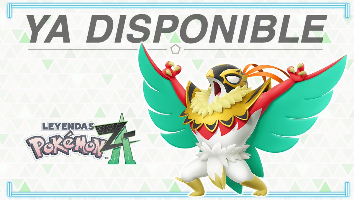 ¿Están listos para jugar, Entrenadores? 🙌
¡Dame un #LeyendasPokemonZA !