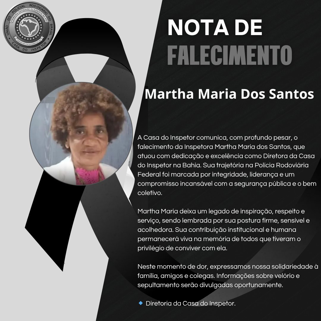 Nota de Falecimento