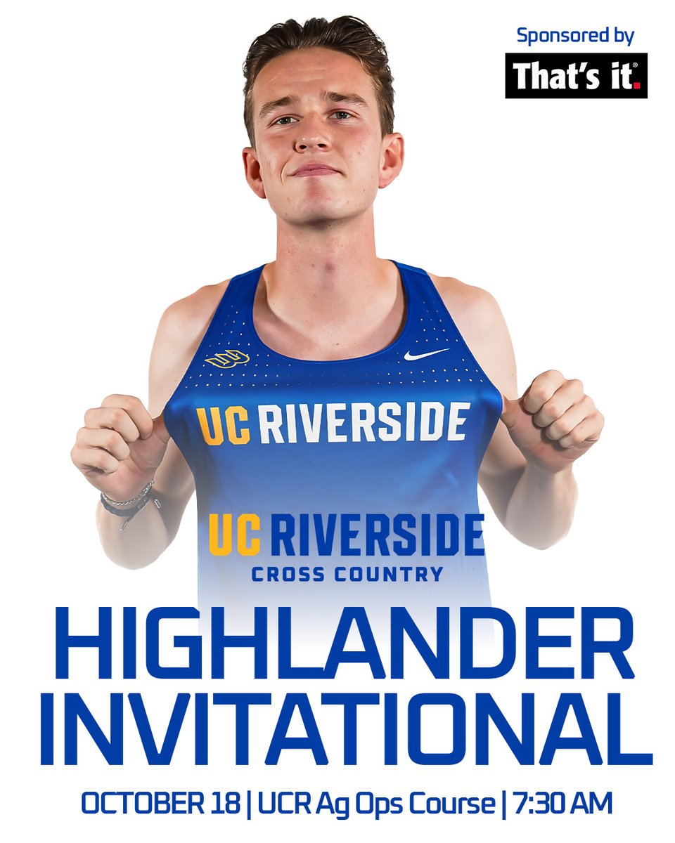 We are set for our final home meet of the year! 

Live results: gohighlanders.com/xc 

#GoHighlanders