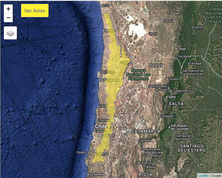 🌡️ Temperaturas cercanas a 40 ºC en el norte de Chile se esperan este fin de semana

No sólo la zona central se verá afectada con el episodio de calor extremo durante este fin de semana. El norte del país también está en el camino de una dorsal cálida, que elevará las