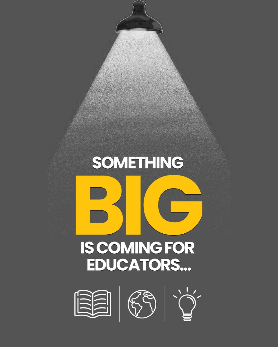 DrJacobIsom's tweet image. Something BIG is coming for educators...
Are you ready to transform classrooms into inclusive spaces where every student thrives?
Stay tuned.

#EducationForAll #TeachingForTomorrow #Culturaldiversity #Culture #MulticulturalEducation #GlobalClassroom #Pluralism #DiverseVoices