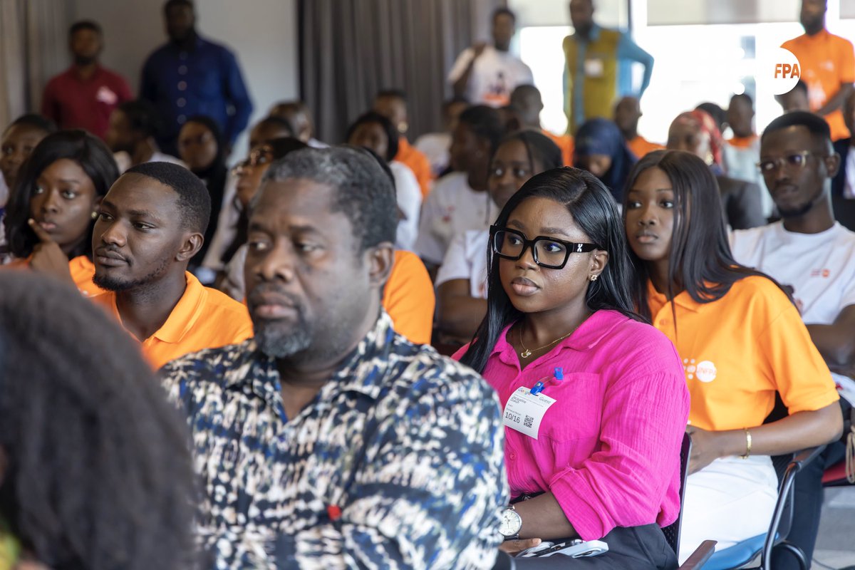 UNFPAGhana's tweet photo. What an amazing experience at the first-ever AI for Her Future Innovation Hackathon! 💡✨
So many brilliant ideas, passionate minds &amp; inspiring energy in one room.
Huge thanks to Google AI Space for having us. Don’t miss the highlights from this maiden edition! #AIforHerFuture https://t.co/Z6AE99NFmR