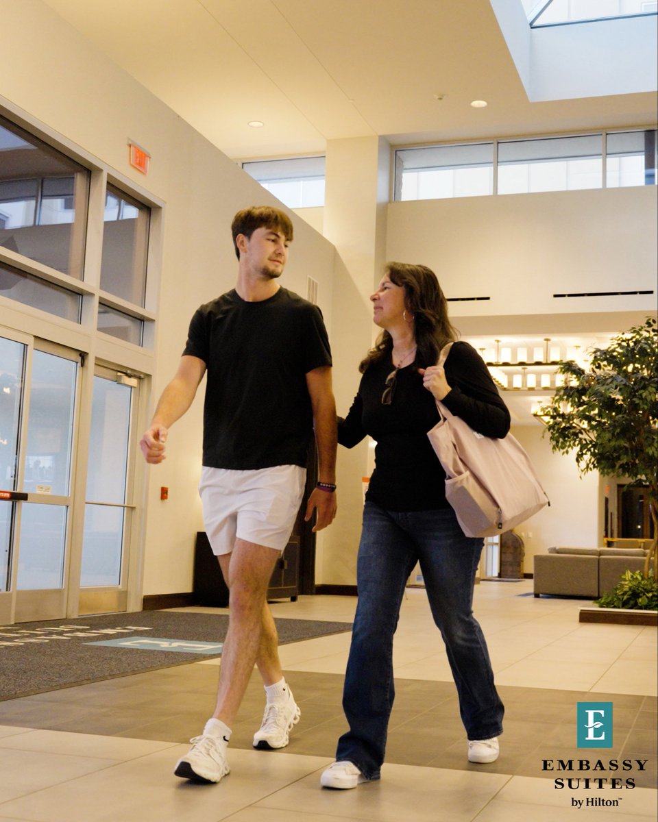 Excited to partner with Embassy Suites. Perfect place to stay for game day!
