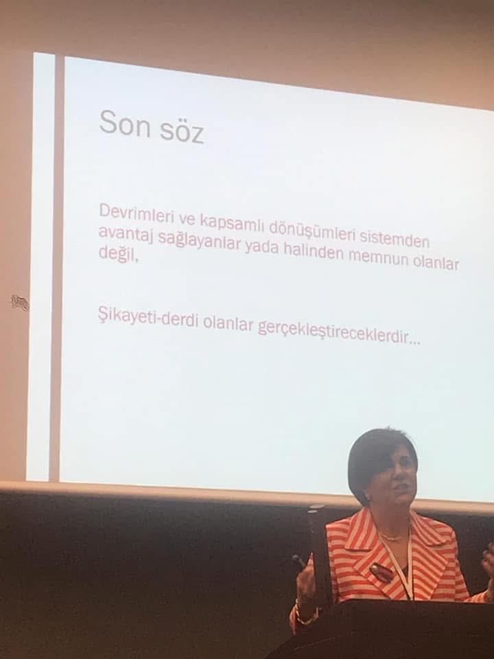 Devrimleri ve kapsamlı dönüşümleri
Sistemden avantaj sağlayan ya da halinden memnun olanlar değil
Şikayeti, derdi olanlar gerçekleştirecektir.