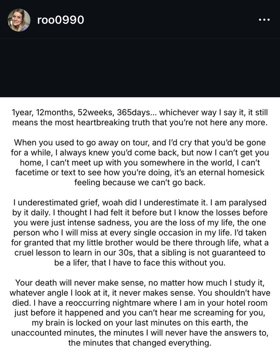 LiamCrave's tweet image. Ruth on Instagram 💔🕊️