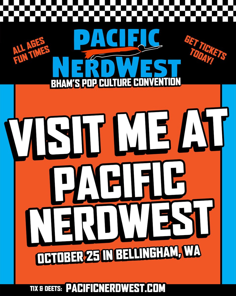 Mindyleedoodles's tweet photo. I will be attending Pacific NerdWest Bham's Pop Culture Convention on Oct 25th. AA table: D2 Mindy Lee https://t.co/TI8qSoK2hW