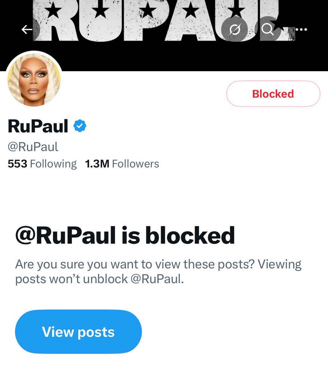 misschloeyork's tweet image. nyongbella went home so i blocked rupaul.