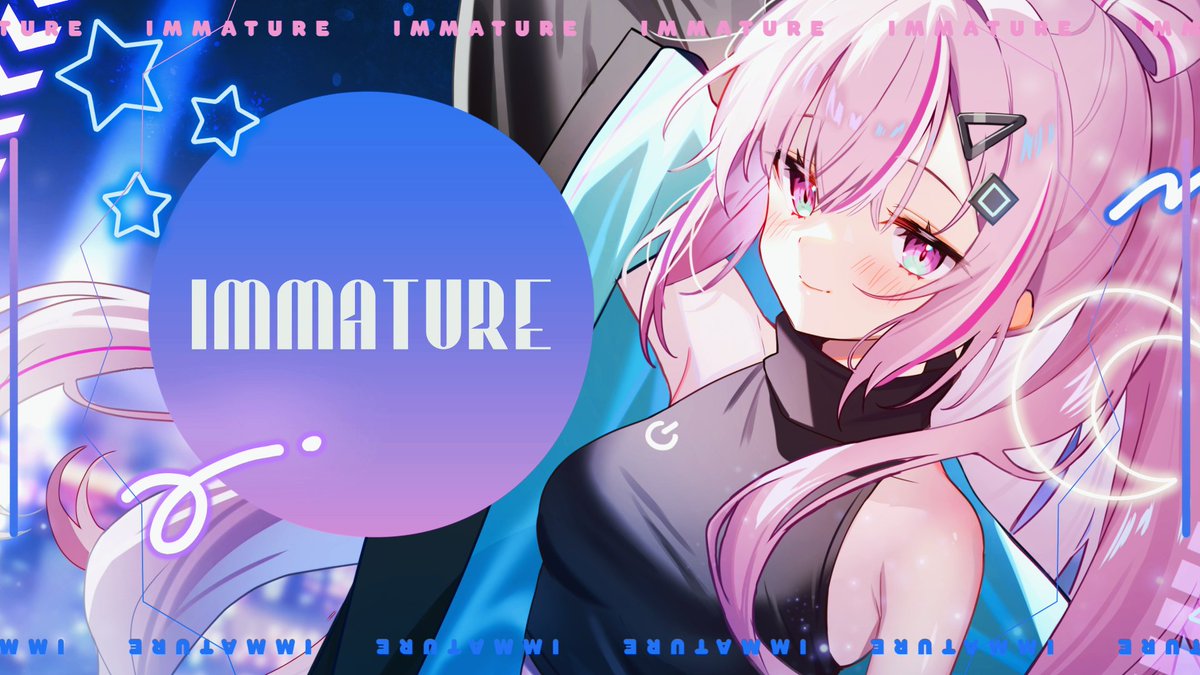 ┼─── 　
　　
　　　新曲 『Immature』
 　　
　　　MV投稿しました‼　　

　　　　　　　　　　───┼  　　　

　  作曲 : wotaku <a href="/wotaku_aaa/">wotaku</a> 

         #M3秋2025　で頒布するCDの
　　  リード楽曲になります！

　youtube.com/watch?v=RvIDZu…