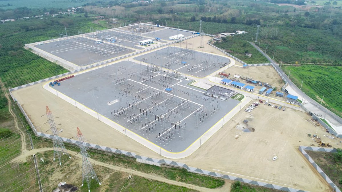 💡La obra garantiza la continuidad y confiabilidad en la entrega de electricidad, a través de un nuevo punto de conexión. Además, responde al crecimiento de la demanda y asegura la calidad del suministro en beneficio de la ciudadanía y los sectores productivos.

#ElNuevoEcuador