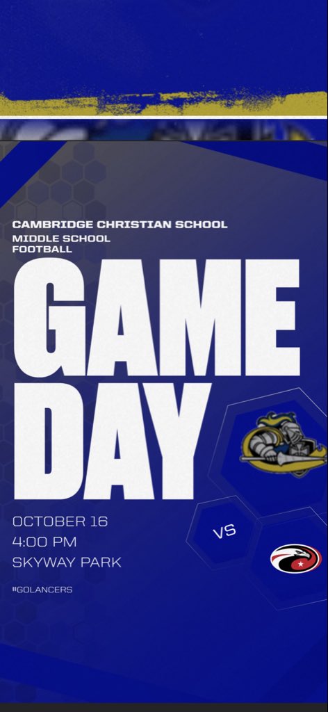 Official X Account Christian Lancer Athletics (@ccslancers2) on Twitter photo 