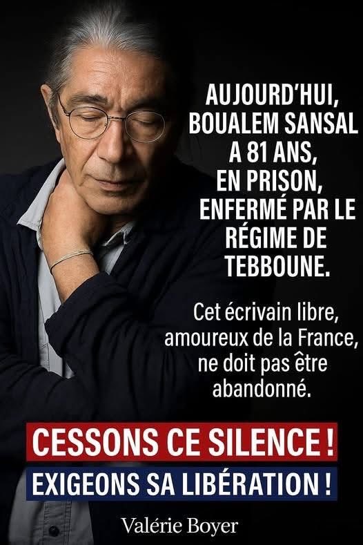 Claude André (@claud_andre) on Twitter photo Libérez Sansal ! Libérez Sansal !