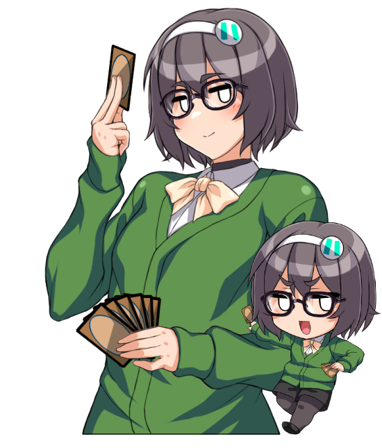 絵を上げてなさ過ぎてヤバいので配信用立ち絵で茶濁し……最近読んだエロ漫画の影響で爆乳立ち絵を弄ってメス男子にしたよ