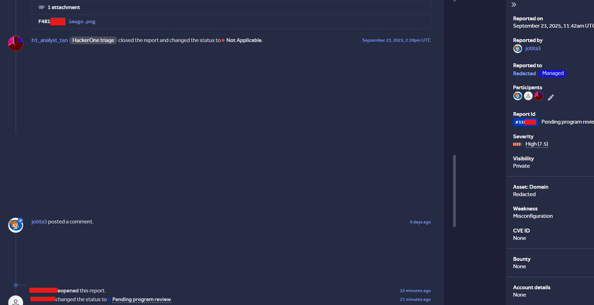 From N/A to reopened by Staff with PPR and High🤯

"Porque la vida puede ser maravillosa" #nofuebulo