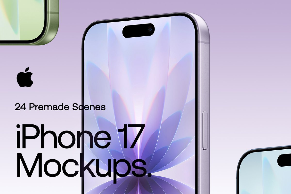 Our new iPhone 17 Mockup pack is LIVE. ✨

24 stunning, high-resolution scenes to bring your app and web designs to life. For both Photoshop &amp; Figma.

🚀 Get it now on our website: 
asylab.com/resources/ipho…

#iphone17 #mockup #psd #figma #uidesign #appdesign #webdesign