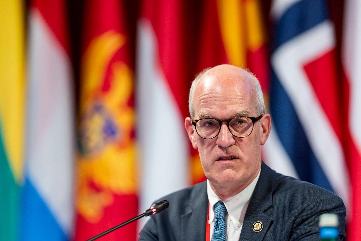 We are grateful to <a href="/RepRickLarsen/">Rep. Rick Larsen</a> for his leadership at the <a href="/NATO/">NATO</a> Parliamentary Assembly. His newly adopted report @ #NATOPAljubljana exposes how PRC, DPRK, Iran &amp; Belarus enable Russia’s war in Ukraine, stressing the need for lasting U.S. &amp; NATO support. nato-pa.int/document/2025-…