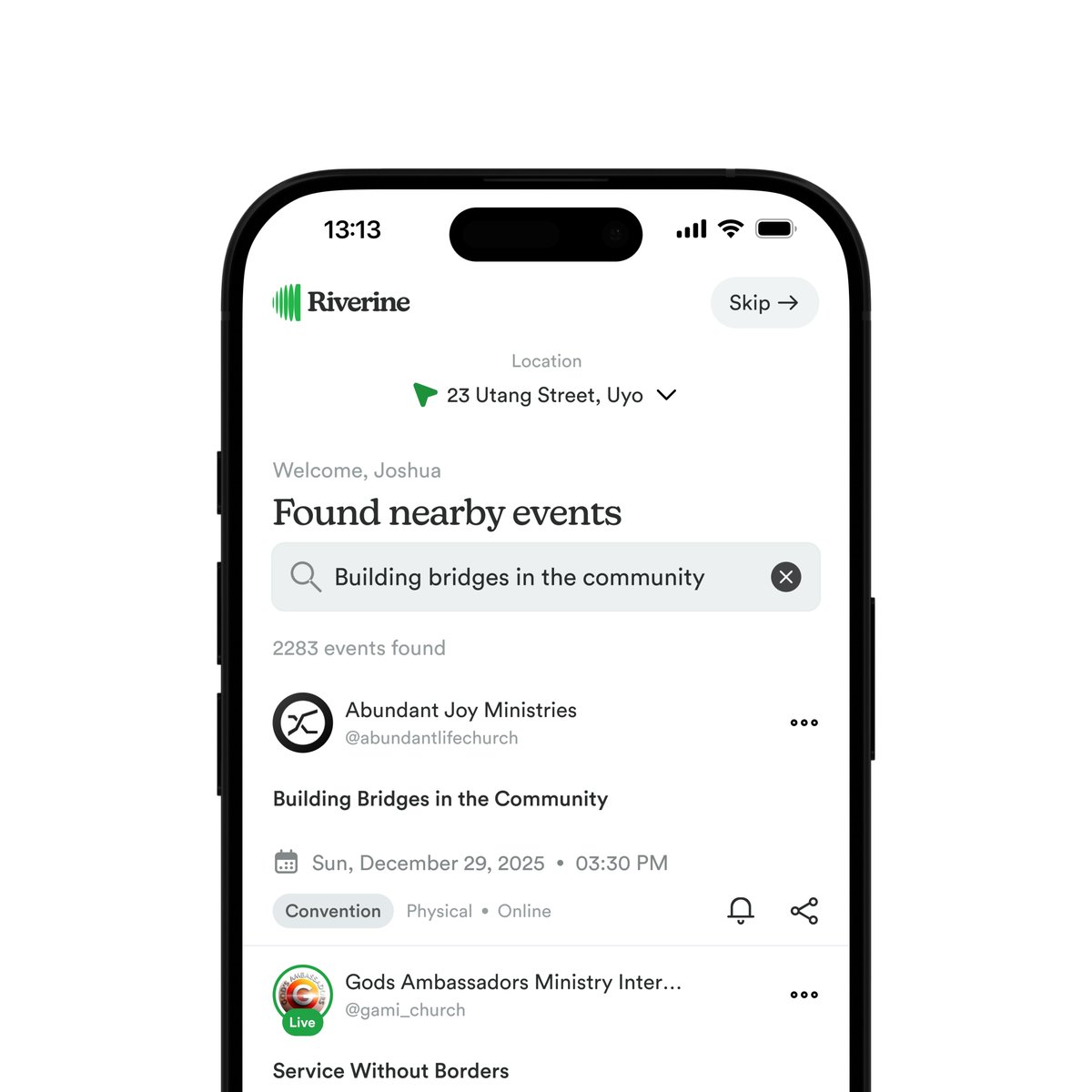 Riverine tweet media