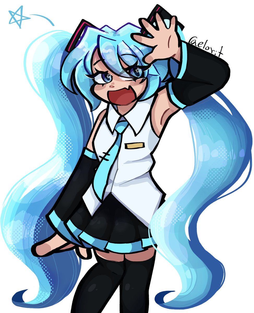 🥬<-(close enough)

#fanart #HatsuneMiku #Hatsune_Miku #VOCALOID #commissionsopen