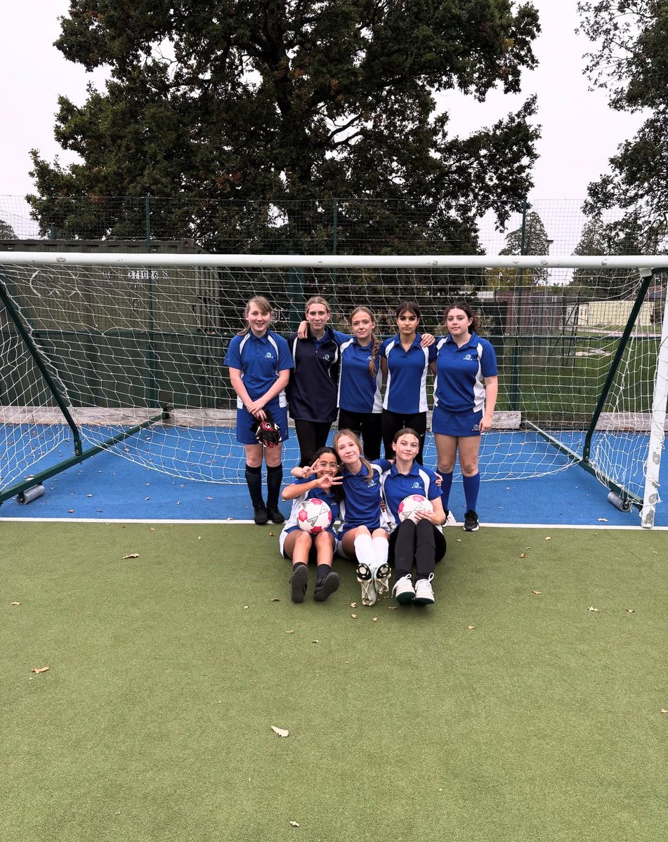 Y9 girls in action this week against Heathside. Great resilience and perseverance shown on Tuesday afternoon. PoM Lily 
 ⚽️🔵 #KingsPE #GetInvolved