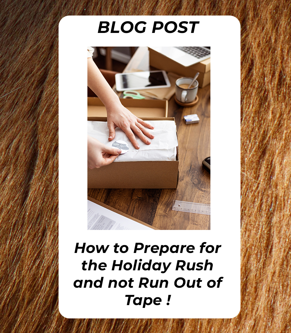 ClassyMoose_TM's tweet image. Holiday rush = chaos... unless you’re prepared.
How to avoid running out of tape when you need it most!

Rush des fêtes = chaos… sauf si vous êtes préparé.
Comment éviter de manquer de ruban adhésif au moment opportun !

 Read / À Lire: tr.ee/Z8Qz4Y