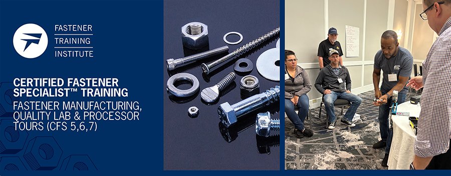 FTI will present its Fastener Training Week in Los Angeles, Nov. 17-21. FTI is a nonprofit providing training on fastener products, standards, safety &amp; more.
fastenertraining.org
tinyurl.com/y2mkszvh
#FastenerTrainingInstitute #FTI #certifiedfastenerspecialist #mfg #safety